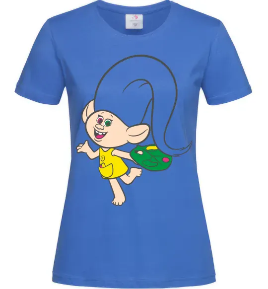 Женская футболка Харпер Ярко-синий фото