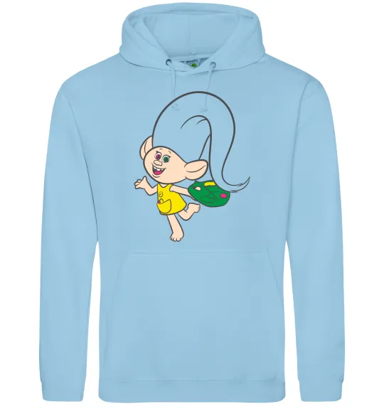 Женская толстовка (худи) Харпер Голубой фото