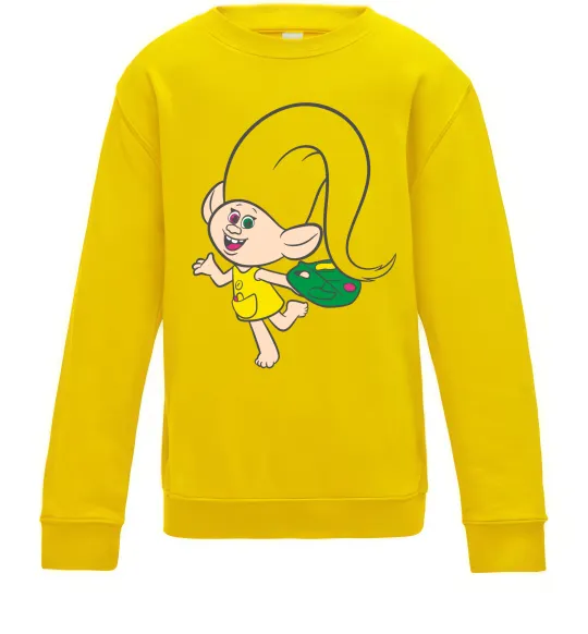 Дитячий світшот Харпер Сонячно жовтий фото