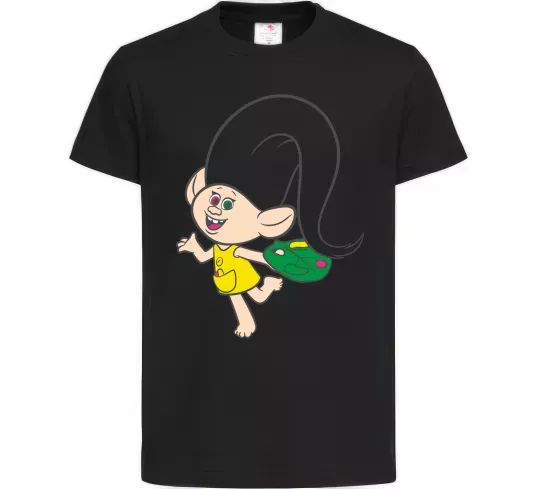 Дитяча футболка Харпер Чорний фото