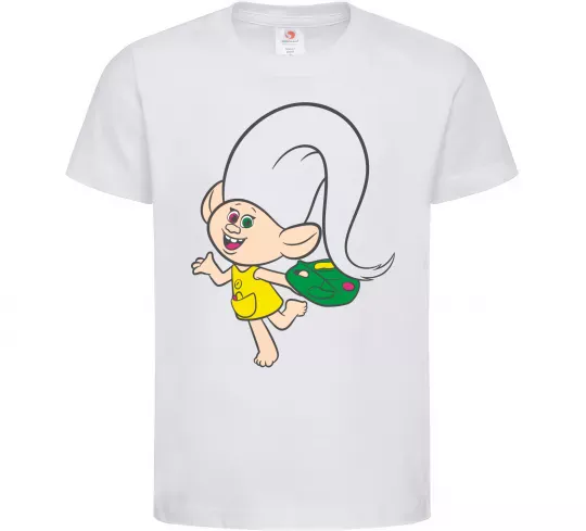 Дитяча футболка Харпер Білий фото