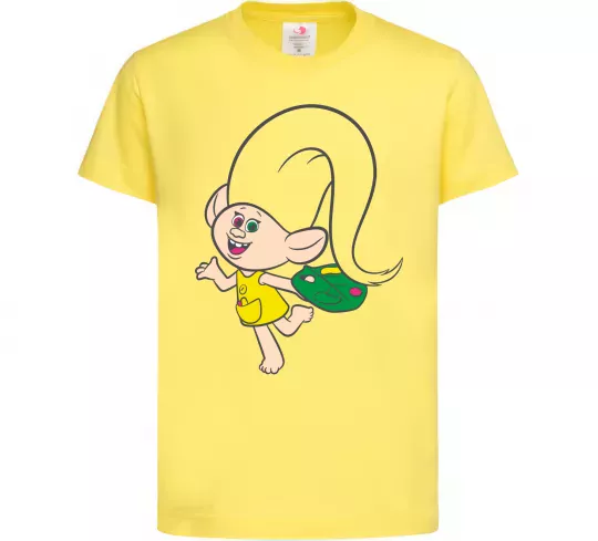 Дитяча футболка Харпер Лимонний фото