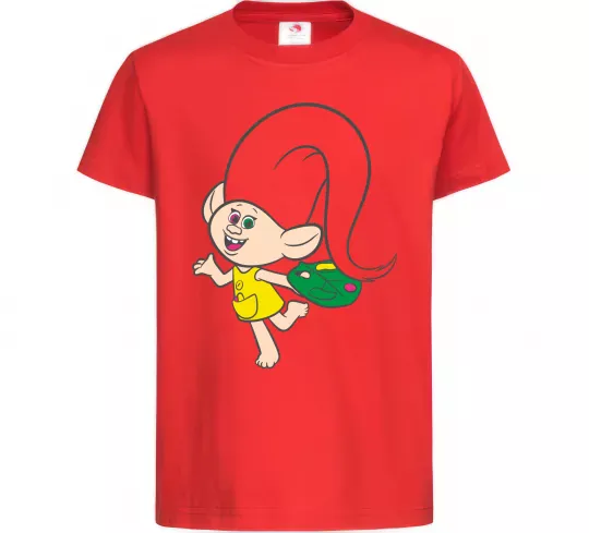 Дитяча футболка Харпер Червоний фото