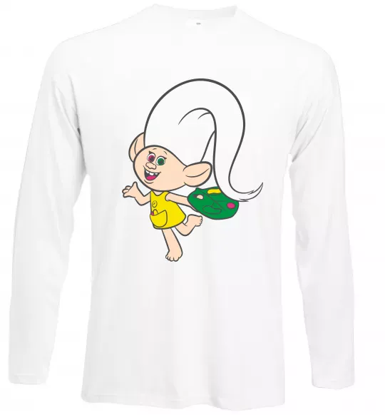 Лонгслив Харпер Белый фото