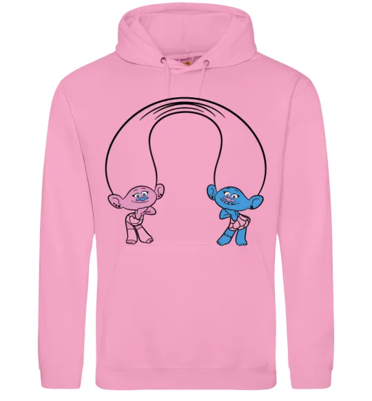 Женская толстовка (худи) Сатинка и Синелька Розовый фото