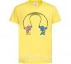 Детская футболка Сатинка и Синелька Лимонный фото