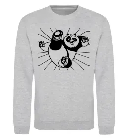 Свитшот Panda swag Черный фото