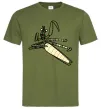 Чоловіча футболка Майстер Богомол Оливковий Чоловіча футболка Майстер Богомол Оливковий фото