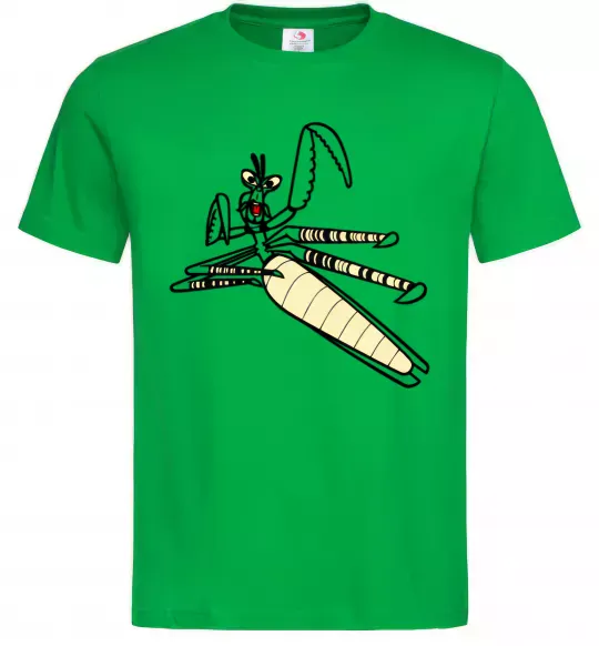 Чоловіча футболка Майстер Богомол Зелений фото