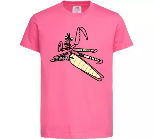 Детская футболка Майстер Богомол Ярко-розовый фото