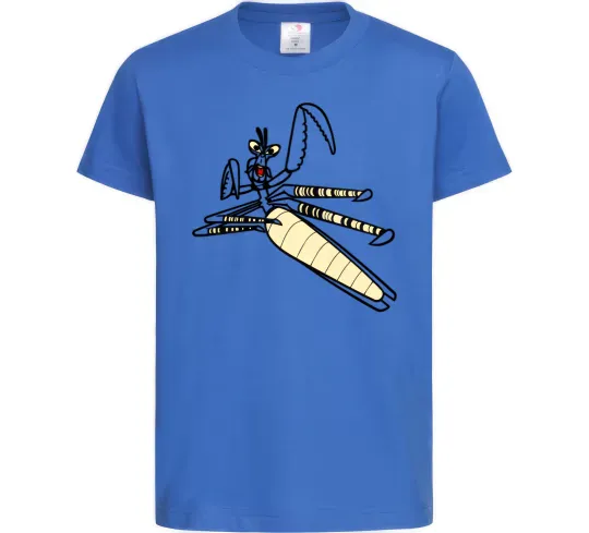 Детская футболка Майстер Богомол Ярко-синий фото