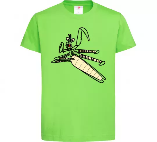 Детская футболка Майстер Богомол Лаймовый фото