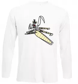 Лонгслів Strong panda Білий фото