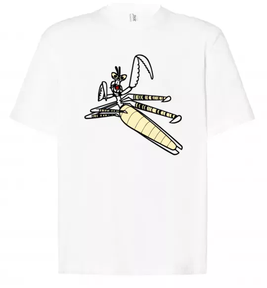 Футболка Оверсайз Майстер Богомол Белый фото