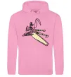 Чоловіча толстовка (худі) Майстер Богомол Рожевий фото