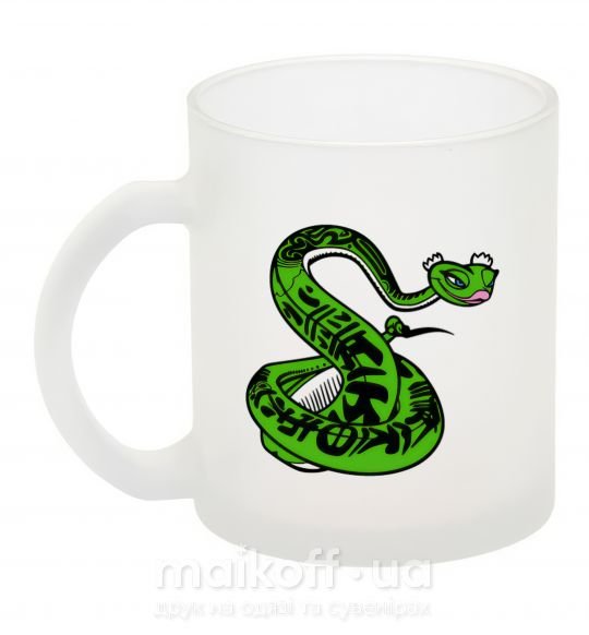 Чашка скляна Мастер Змея Фроузен фото