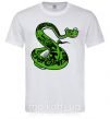 Мужская футболка Мастер Змея Белый фото