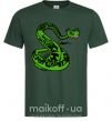 Мужская футболка Мастер Змея Темно-зеленый фото