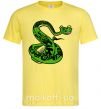 Мужская футболка Мастер Змея Лимонный фото