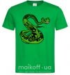 Мужская футболка Мастер Змея Зеленый фото