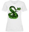 Женская футболка Мастер Змея Белый фото