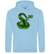 Жіноча толстовка (худі) Майстер Змія Блакитний Жіноча толстовка (худі) Майстер Змія Блакитний фото