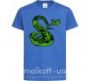 Дитяча футболка Мастер Змея Яскраво-синій фото