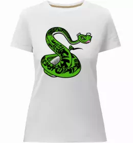 Женская премиум футболка GANGSTA PANDA Белый фото