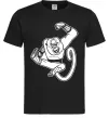 Чоловіча футболка Майстер Мавпа Чорний Чоловіча футболка Майстер Мавпа Чорний фото