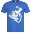 Чоловіча футболка Майстер Мавпа Яскраво-синій Чоловіча футболка Майстер Мавпа Яскраво-синій фото