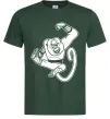 Чоловіча футболка Майстер Мавпа Темно-зелений Чоловіча футболка Майстер Мавпа Темно-зелений фото