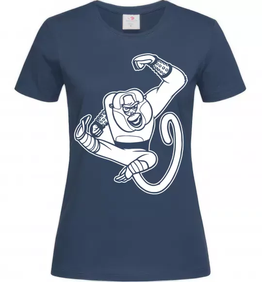 Женская футболка Майстер Мавпа Темно-синий фото