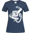 Женская футболка Майстер Мавпа Темно-синий фото
