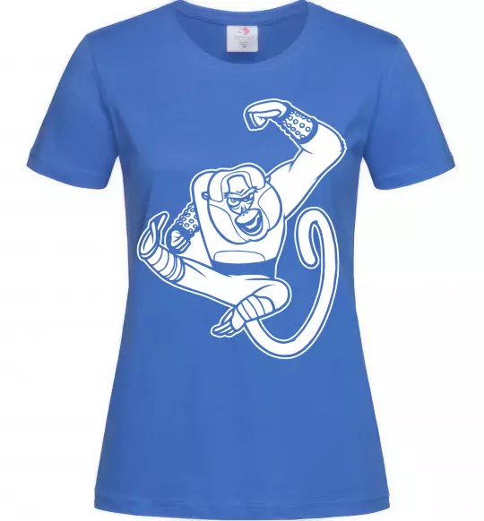 Женская футболка Майстер Мавпа Ярко-синий фото