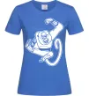 Женская футболка Майстер Мавпа Ярко-синий фото
