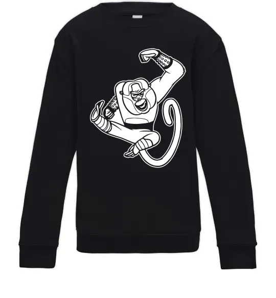Детский Свитшот Майстер Мавпа Черный фото