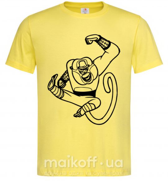 Мужская футболка Мастер Обезьяна Лимонный фото