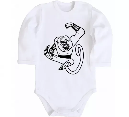 Детский боди Майстер Мавпа Белый фото