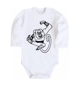 Дитячий бодік Panda swag Білий фото