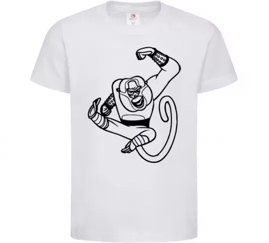 Детская футболка Майстер Мавпа Белый фото