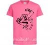 Детская футболка Мастер Обезьяна Ярко-розовый фото