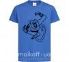 Детская футболка Мастер Обезьяна Ярко-синий фото