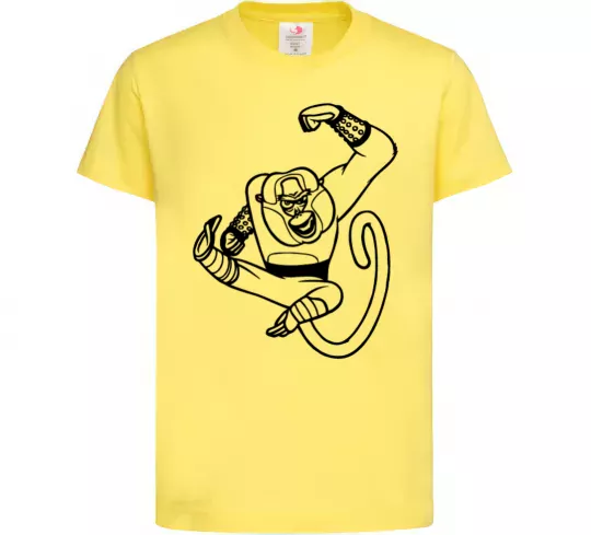 Детская футболка Майстер Мавпа Лимонный фото