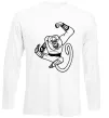 Лонгслив Майстер Мавпа Белый Лонгслив Майстер Мавпа Белый фото