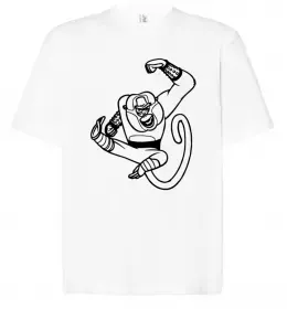 Футболка Оверсайз PINK PANDA Белый фото