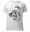 Мужская премиум футболка Майстер Мавпа Белый фото