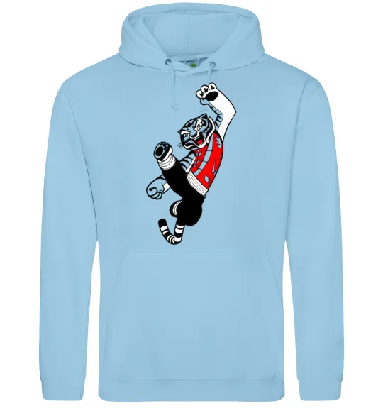 Женская толстовка (худи) Майстер Тигриця Голубой фото