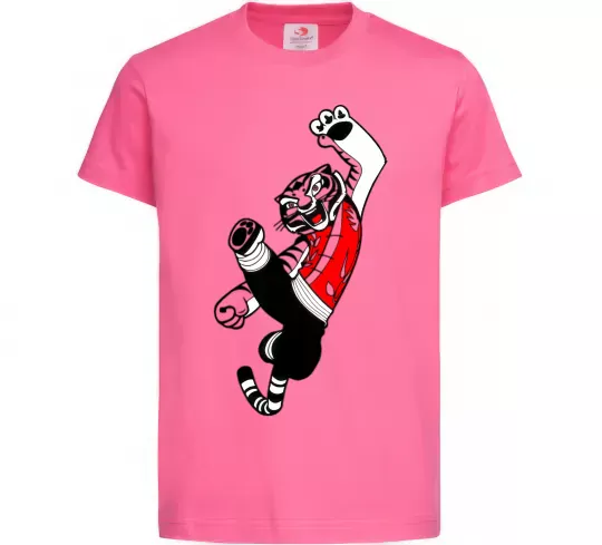 Детская футболка Майстер Тигриця Ярко-розовый фото