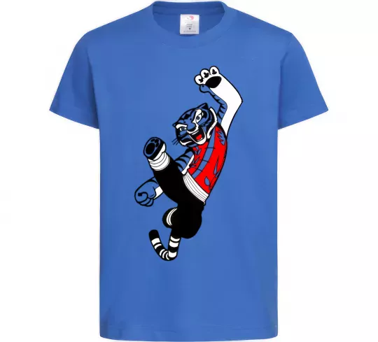 Детская футболка Майстер Тигриця Ярко-синий фото