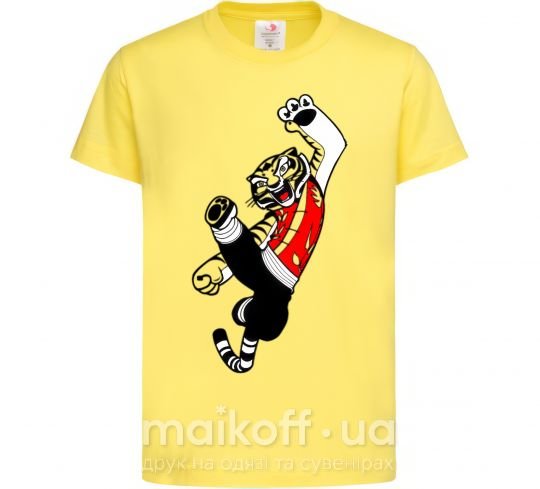 Детская футболка Мастер Тигрица Лимонный фото